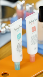 SeohaeSol Ectoin Sensitive Tone‐Up Sun Cream 50 ml ครีมกันแดดผิวโกลว์ โทนอัพ ปรับสีให้ดูกระจ่างใสทันที
