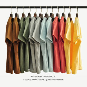 SauceZhan | Vintage Heavyweight Cotton 6-Color T-Shirts
