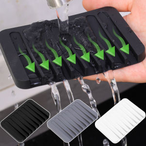 Non Slip Practical Silicone Draining Soap Dish Portable Sponge Drying Tray Multipurpose Storage Plate Drywall Sponge Silicone Spoons Silicone Cooking Sheet - Lazada