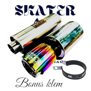 PROMO fullset knalpot mobil hks sedet topi pelangi untuk mobil manual dan matic