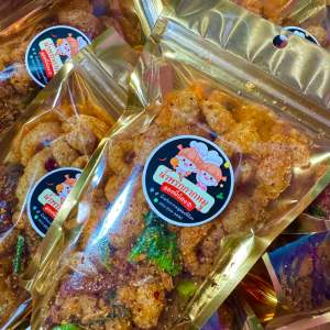 น้ำพริกกากหมูสองพี่น้องขนาด 100 กรัม 59.-