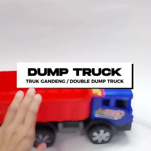 Mainan Truk Gandeng Truk Pasir Scania Skala Sedang Mainan Laki Dump Truck - BSG2022 | ACEKIDS