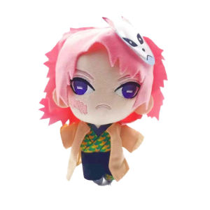 Demon Slayer Plush Stuffed Toys Tsugikuni Yoriichi Tsugikuni Michikatsu Akaza Anime Cartoon Figure Doll Childrens Birthday Gift