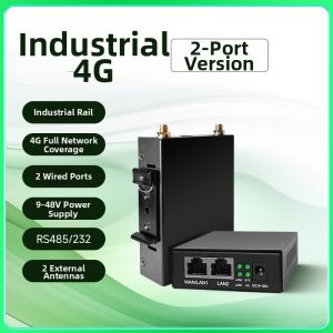 4G Industrial WiFi Router RS485/232 Serial Interface POE Support 9-48V Wide Voltage CPE