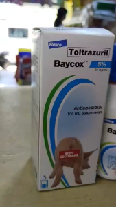BAYCOX 5% 100ML (TOLTRAZURIL)