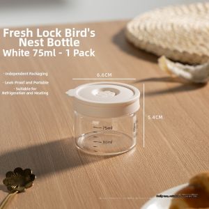 Food-grade Heat-resistant Glass Steaming Jar