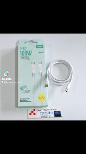 Cáp sạc nhanh hai đầu Type C PD100W (Type C Link / Type C to Type C): Cáp dài 1M