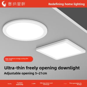 SAINAHEPAN | Embedded Hole Light Thin Circular Square Spot Light
