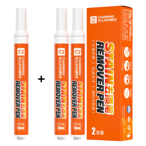 10ml Stain Remover Pen Portable Quick-Action Lipstick Coffee Grease Stains Removing Washing Free Emergency Cleaning Accessories