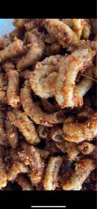 KERIPIK USUS PEDAS DAUN JERUK (500GR)