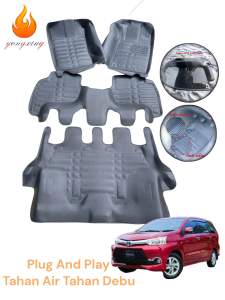 Karpet Mobil 5D Premium toyota Veloz Xenia Avanza 2011-2021 Plug And Play Tahan Air Dan Tahan Debu