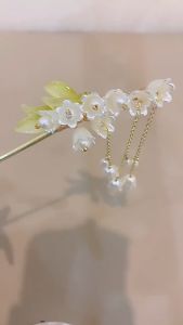 Chinese Style Hairpin for Women Butterfly Tassel Hairpin Ancient Style Personality Hair Stick Retro Moon Hair Clips Chinese Style Tassel Hairpin Women Metal Hair Sticks Chopstick Shaped Hairpin