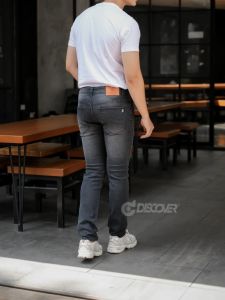 Discovery Jeans Slimfit Blue Garmen Celana Jeans Pria Panjang Stretch Slimfit 27-34