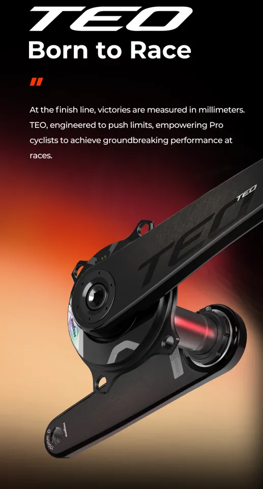 Magene TEO Crank P515 Power Meter Set 4 Bolt 110BCD 29mm Spindle