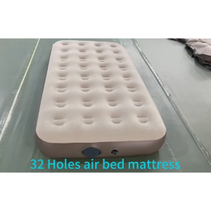 Single Inflatable Air Mattress Air Bed for Kids Camping Apartment Air Pump