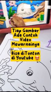 Smart Coloring Book - Belajar Mewarnai Teknik Pastel - Buku Mewarnai Anak TK SD