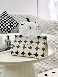 Luxurious Rectangular Leather Tissue Box Original Desktop Design for Office Personalized Living Room Bedroom Dining Table