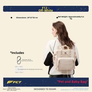 FCT | Pet Exclusive Mommy Backpack for Dog Walking