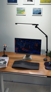 TakeAseat VERTEX Dual Motor Electric Standing Desk Height Adjustable Sit Stand Table 120x70cm with Drawer & Cable Tray Assembled