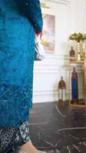 Setelan (FREE HIJAB) Kebaya Tunik bahan Tille payet Full puring/Kebaya pesta kondangan elegan terbaru