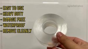 5m Clear Multifunction Nano Tape Strongly Sticky Double-sided Adhesive Tape Traceless Strips