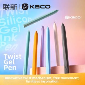 Kaco | Stress Relief Twist Gel Pen with Silicone Grip and Bullet Tip 0.5mm