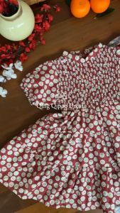 LEWIS EMMA - Qing Qipao Dress (2-14 Tahun) Dress Anak Perempuan Lengan Pendek