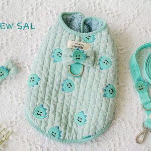 Bixin Pet Coat Winter Thickening Warm Dog Clothes Teddy Bichon Cat Pomeranian Small Dog Autumn and Winter Clothes