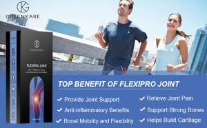 FlexiPro Joint UC II Collagen Glucosamine & VC Calcium Joint Support Mobility and Pain Relief  | 60 Caps