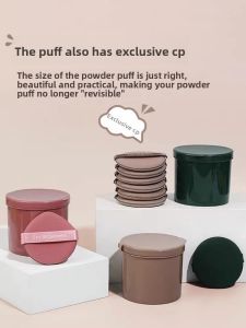 MONLEYTA | Dual-Use Dry & Wet Powder Puff with Non-Consuming Powder and Makeup Setting Function with Storage Box