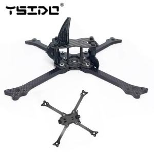 Bộ Khung Tốc Độ Cao Kiểu X Bằng Sợi Carbon Five33 533 200mm Tay Đòn 5mm Dành Cho Máy Bay Không Người Lái FPV RC - Bộ Kit Lắp Ráp Tốc Độ Cao 5 Inch