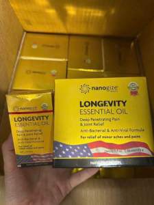 [ HÀNG MỸ ] DẦU VÀNG NANOGIZE LONGEVITY 21ML CỦA MỸ.