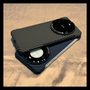 Ultra-Thin Carbon Fiber Texture Huawei Mate60 pro Phone Case No-Border Mate50/40 pro Simplicity Anti-Collision Frosted Protection Cover