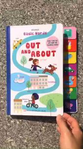 Basic Words - Out and About - Sách Tiếng Anh Cơ Bản Cho Bé - Bìa Cứng - Minh Long