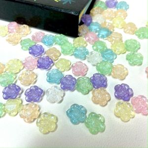 ลูกปัดแฟนซี จิ๋ว ขนาด 9mm 10mm 11mm อุปกรณ์เสริมงานฝีมือ งาน DIY ใช้สำหรับการร้อย พวงกุญแจ ที่ห้อยกระเป๋า