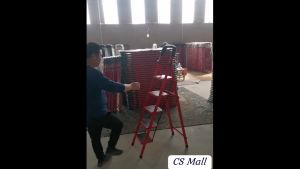 Marivy - 3 - 6 Steps Folding Ladder  Light Weight 3-6 Tier Ladder With Hand Grip Tangga Bertingkat Rumah
