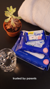 TINY Baby Wet Wipes 20 Wipes/Pack