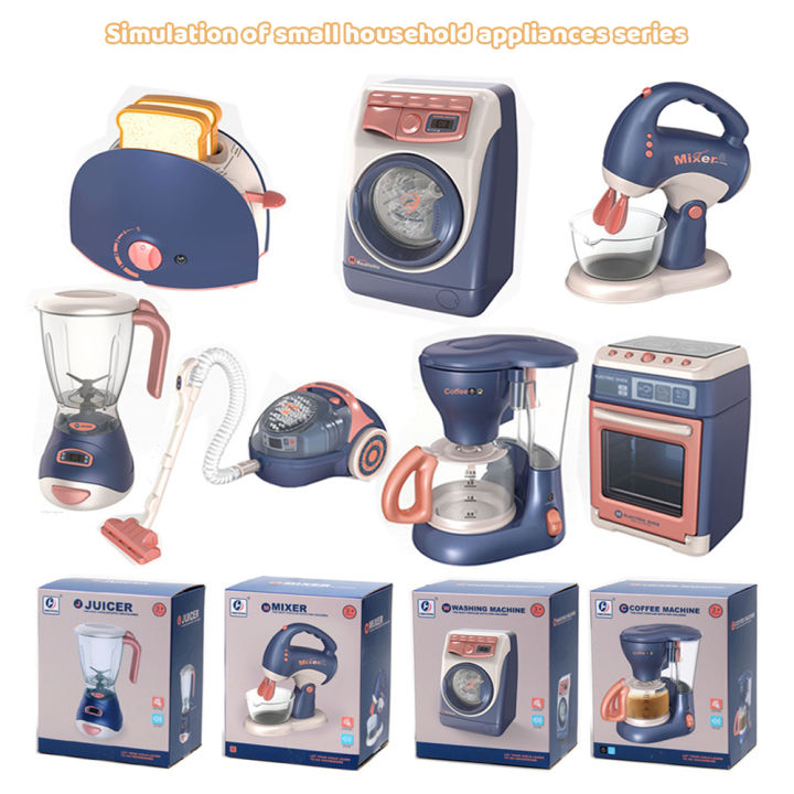 Mini Home Appliances Kitchen Pretend Play Set Toys for kids Simulation