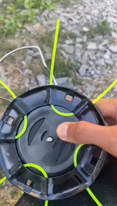 Mata Pisau Senar Cover Blade Nylon Tali Senar Mesin Potong Rumput 2 Tak 4 Tak Ukuran Lubang 25mm Brush Cutter