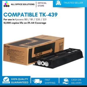 AOS Compatible TK-439 Toner Cartridge TK-439 for Kyocera 180/181/220/221