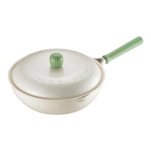 ASD | Titanium Ceramic Non-Stick Flat Bottom Frying Pan for Induction