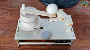 Đồ chơi Stem - Mô hình Người gỗ xay gạo. Đồ chơi giáo dục tư duy khoa học cho trẻ. STEM 3G