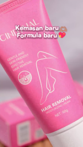 [3PCS] BPOM Cindynal Hair Removal Cream Perontok Bulu Permanen /Krim Penghilang Bulu Ketiak Kaki & Tangan 60g