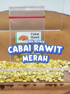 Benih Cabai Rawit Merah Unggulan berkualitas biji bibit cabe sayuran sayur hidroponik hydroponik