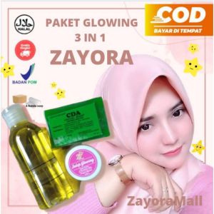 Peket Hemat Glowing Terlaris Ampuh 5 Hari Hilangkan Flek