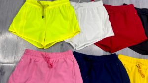 Quần Đùi Short Thể Thao 2 Lớp Nữ Có Túi Khoá Kéo Chơi Pickleball Cầu Lông Tennis Gym - QN10