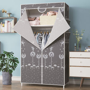 Economical Single Dormitory Steel Reinforced Cloth Wardrobe