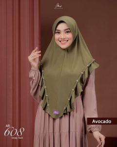 Jilbab hijab kerudung bergo krudung wanita dewasa jersey instan jumbo syari terbaru new terlaris terkini modern kekinian murah viral 2022 Arrafi AR 608 adem mudah di bentuk cantik pet antem bahan stella best seller cantik bayar di tempat COD gratis ongkir