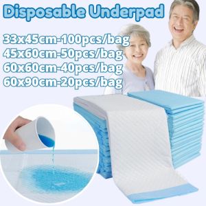 Disposable Underpads for Adults: 3 Layer Pee Pads & Portable Underpads