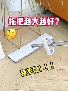 Joybos | Hands-Free Wet & Dry Squeegee Flat Mop Large Panel